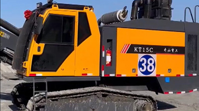 La perforadora KT15 operó en una mina de níquel en Nigeria en 2021