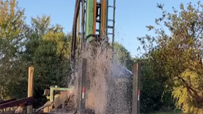 Perforadoras KW500 se utilizaron para perforar pozos de agua en Filipinas en 2022