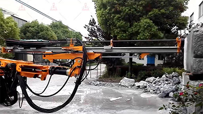 Perforadora hidráulica con martillo en cabeza KJ311 para altura