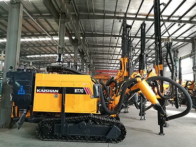 Perforadora de superficie con compresor integrado KT7C