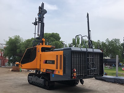 Equipo de perforación de superficie con compresor de aire KT11