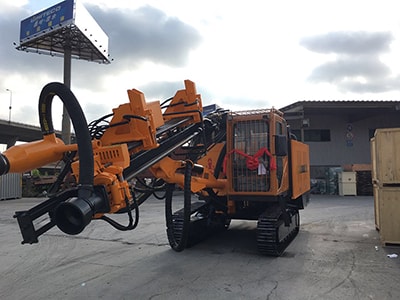 Equipo de perforación de superficie con compresor de aire KT11